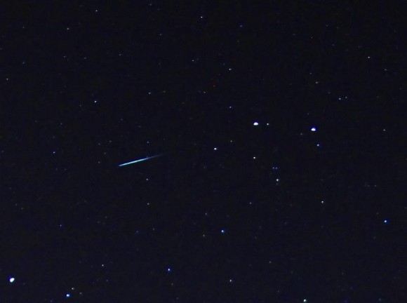 gemenids meteor shower photo