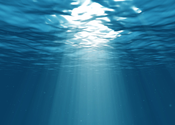 underwater ocean light Vast freshwater reserves discovered under the oceans