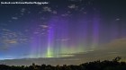 View larger. | Aurora borealis or northern lights seen over Wisconsin on June 6, 2013, as captured by Jeremy Friebel.