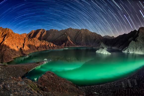 Hatta Dam in the UAE, by Justin Ng.