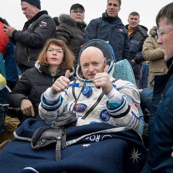 Astronaut Scott Kelly now 2 inches taller after year in Space