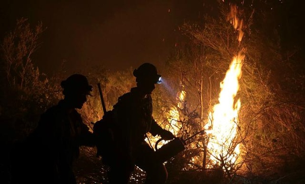 Soberanes fire. Photo via Matthew Henderson / onfirephotos.com