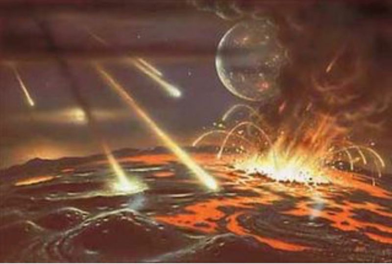 Image result for earth 4.4 billion years ago
