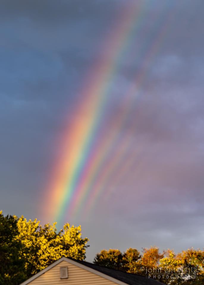 Supernumerary rainbow over New Jersey Earth EarthSky