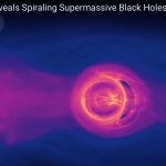 Watch, as black holes spiral closer