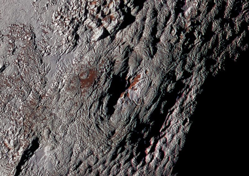 Cryovolcano on Pluto.