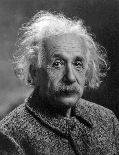 Albert Einstein as an older man.
