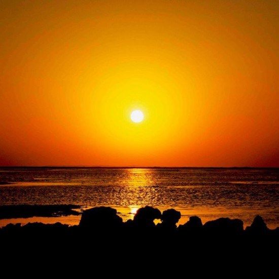 Sunrise over the Red Sea by EarthSky Facebook friend Graham Telford