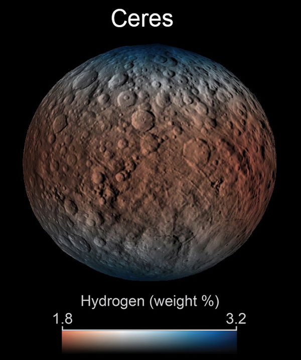 Is there oxygen on Ceres?