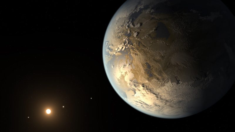Astronomers find 18 more Earth-sized exoplanets in Kepler data Kepler186f_artistconcept_2-800x450